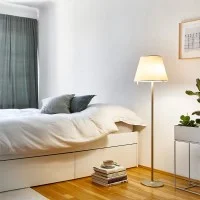 Artemide Melampo Lampada Inclinabile da Terra By Adrien Gardère