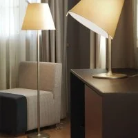 Artemide Melampo Lampada Inclinabile da Terra By Adrien Gardère