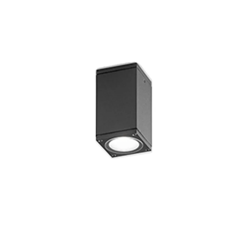 Isyluce Prysm mini Ceiling Spotlight GU10 Lamp in Aluminum IP54 Isyluce Prysm mini Ceiling Spotlight GU10 Lamp in Aluminum IP54