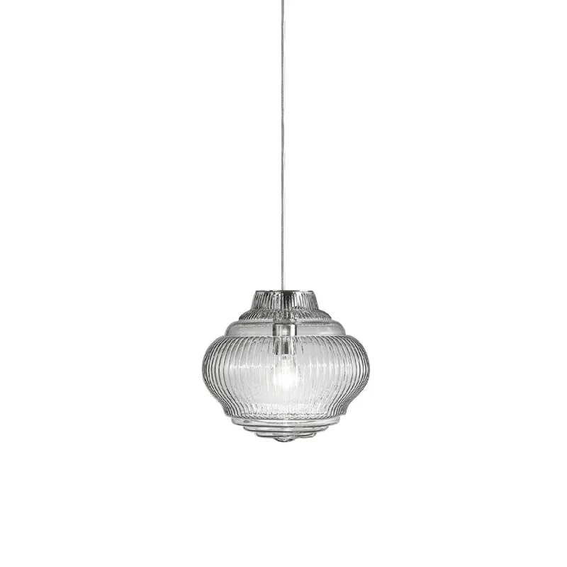 Zafferano Bonnie and Clyde Suspension Lamp in Glass E27 Zafferano Bonnie and Clyde Suspension Lamp in Glass E27