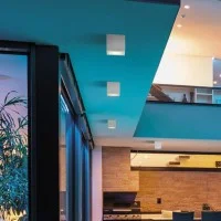 Ideal Lux Techo PL1 Small Lampada Cubo da Soffitto Plafoniera per Esterno