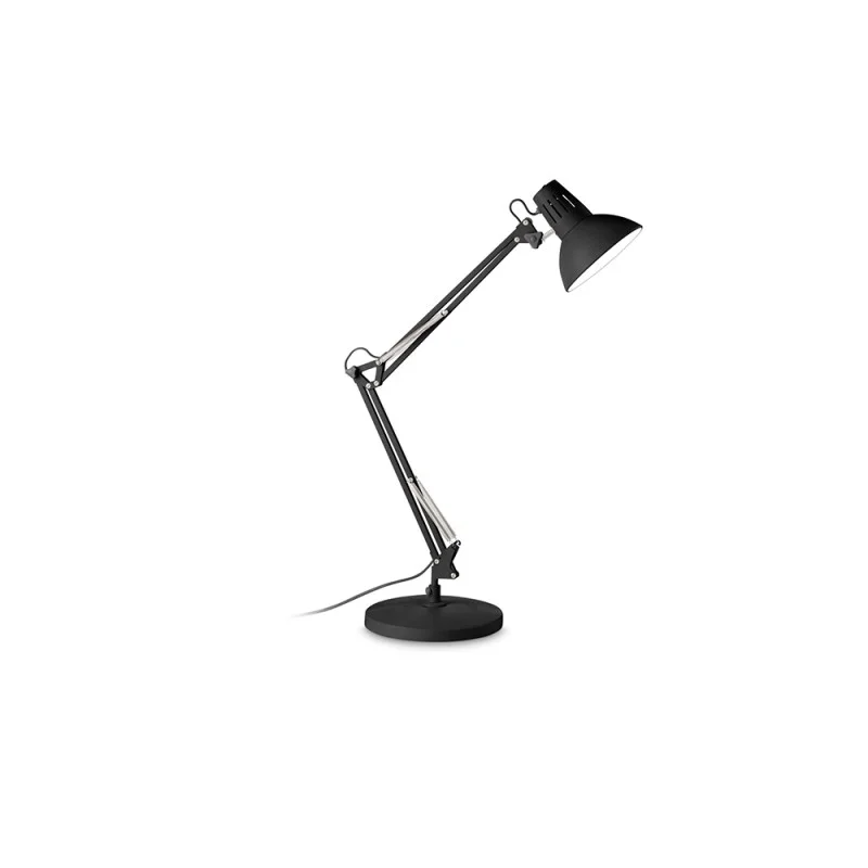 Ideal Lux Wally TL1 Adjustable Technical Table Lamp Ideal Lux Wally TL1 Adjustable Technical Table Lamp