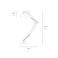 Ideal Lux Wally PT1 Adjustable Technical Floor Lamp