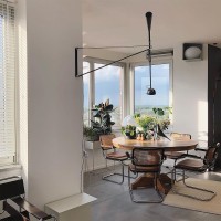 Flos 265 Black Adjustable Wall Lamp by Paolo Rizzatto