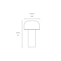 Flos Bellhop Lampada da Tavolo LED 2.5W 2700K ricaricabile USB 24 ore autonomia