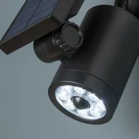 Vivida Kira LED Outdoor Wall Lamp with Solar Panel