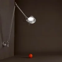 Artemide Tolomeo Braccio LED Wall Lamp By De Lucchi and Fassina