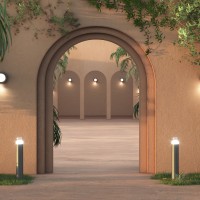 Beneito Faure TURA Paletto LED da Terra per Esterni IP65
