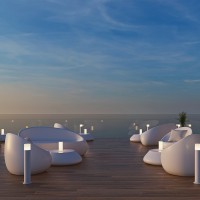 Beneito Faure TURA LED Floor Bollard for Outdoors IP65