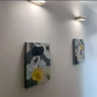 copy of Vivida Axella LED minimal square Wall Lamp Applique Adjustable