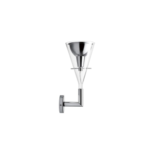 Fontana Arte Flute Wall Lampada da Parete in Vetro per Interno