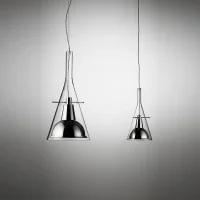 Fontana Arte Flute Lampada LED da Sospensione in Vetro per Interno