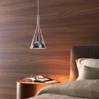 Fontana Arte Flute Lampada LED da Sospensione in Vetro per Interno