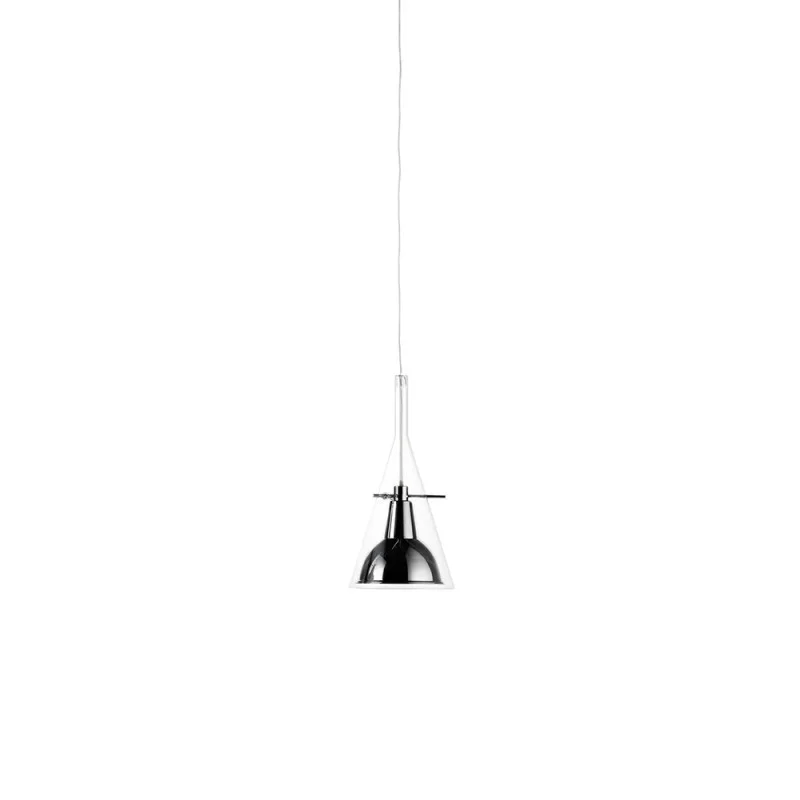 Fontana Arte Flute Lampada LED da Sospensione in Vetro per Interno