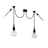 Passacavo da Soffitto Mini Rosetta o Parete Vintage Nero