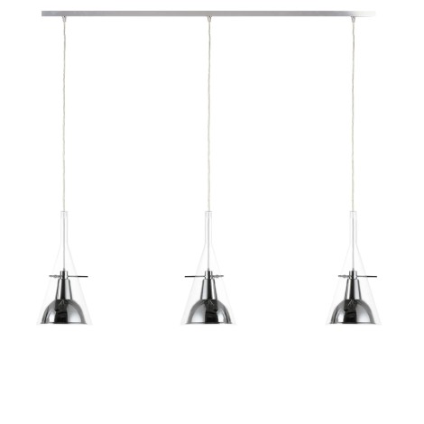 Fontana Arte Flute Triple LED Suspension Lamp for Indoor