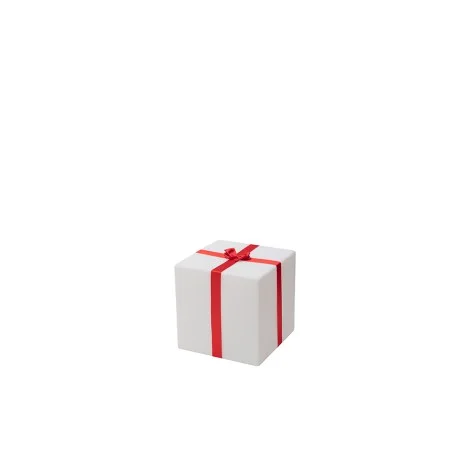 Slide Design Merry Cubo Pacco Natalizio Luminoso Decorativo a LED