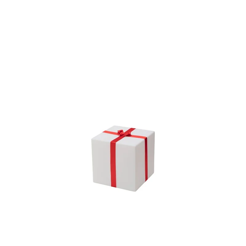 Slide Design Merry Cubo Pacco Natalizio Luminoso Decorativo a LED