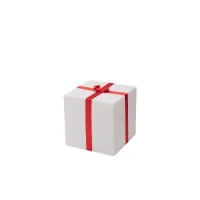 Slide Design Merry Cubo LED RGB Pacco Natalizio Luminoso a Batteria