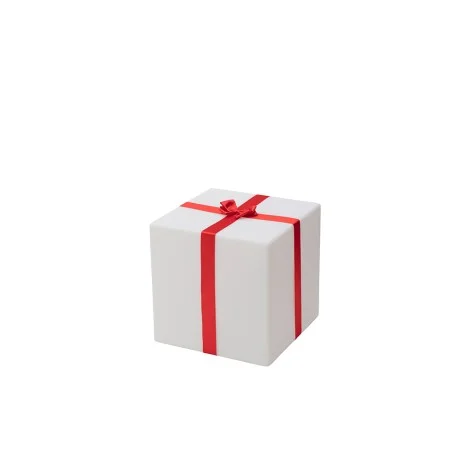 Slide Design Merry Cubo LED RGB Pacco Natalizio Luminoso a Batteria