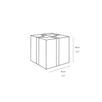 Slide Design Merry Cube RGB LED Battery-Powered Christmas Box