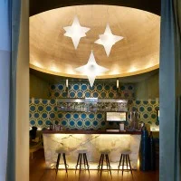 Slide Design SIRIO LED Light Christmas Star by Giò Colonna