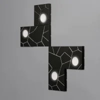 Cattaneo Street System LED Modular Ceiling or Wall Lamp