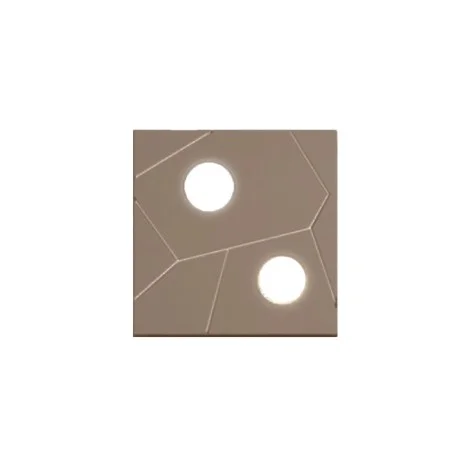 Cattaneo Street LED Lampada da Soffitto o Parete Quadrato Modulare