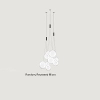 Lodes Random Lampada LED da Sospensione in Vetro By Chia-Ying Lee