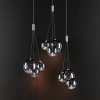 Lodes Random LED Glass Suspension Lamp By Chia-Ying Lee