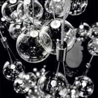 Lodes Random LED Glass Suspension Lamp By Chia-Ying Lee