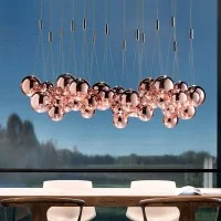 Lodes Random LED Glass Suspension Lamp By Chia-Ying Lee