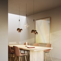 Lodes Random Lampada LED da Sospensione in Vetro By Chia-Ying Lee