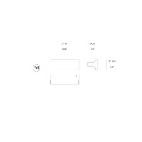 Rotaliana IPE W2 LED Lamp Double Emission Wall Lamp