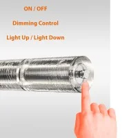 Flos Luce Orizzontale S2 Suspension Lamp in Glass by Bouroullec