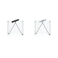 Flos To-Tie T1 Lampada LED da Tavolo Cilindrica in Vetro by Poletti