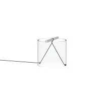 Flos To-Tie T1 Lampada LED da Tavolo Cilindrica in Vetro by Poletti