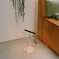 Flos To-Tie T3 Cylindrical Glass LED Table Lamp by Guglielmo Poletti