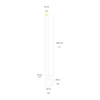 Rotaliana Ciminiere d'Italia LED Floor Lamp by Donegani & Lauda
