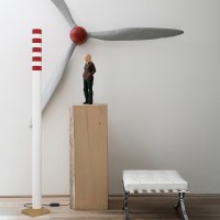 Rotaliana Ciminiere d'Italia LED Floor Lamp by Donegani & Lauda