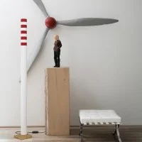 Rotaliana Ciminiere d'Italia LED Floor Lamp by Donegani & Lauda