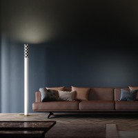 Rotaliana Ciminiere d'Italia LED Floor Lamp by Donegani & Lauda