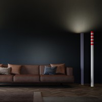 Rotaliana Ciminiere d'Italia LED Floor Lamp by Donegani & Lauda