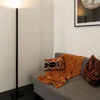 Artemide ILIO MINI LED Tubular Floor Lamp By Ernesto Gismondi