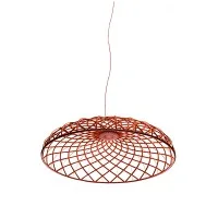 Flos Skynest S Woven Fabric Suspension LED Lamp by Marcel Wanders