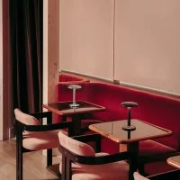 Flos Gustave Hospitality Lampada LED a Batterie Ricaricabili
