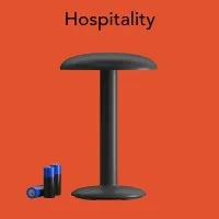 Flos Gustave Hospitality LED Lamp with Rechargeable Batteries