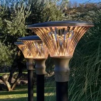 Sovil Soriano Lampada Testa Palo LED 50W per Esterno IP65