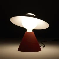 Stilnovo Fante Conical LED Table Lamp with Adjustable Disc