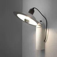 Stilnovo Lampiatta Lampada LED Orientabile da Tavolo o Parete